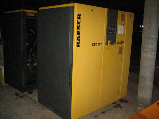 ขายปั๊มลมมือสอง เครื่องปั๊มลม KAESER CSD102