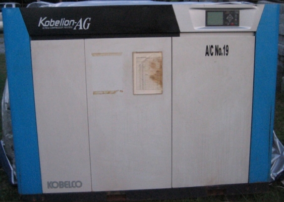 ขายปั๊มลมมือสอง เครื่องปั๊มลม KOBELCO AG 1230 W-S