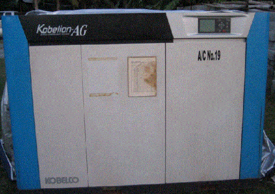 ขายปั๊มลมมือสอง เครื่องปั๊มลม KOBELCO AG 1230 W-S
