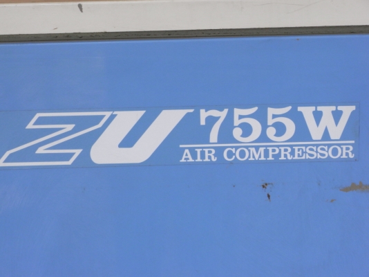 ขายปั๊มลมมือสอง เครื่องปั๊มลม MITSUI SEIKI ZU 755W