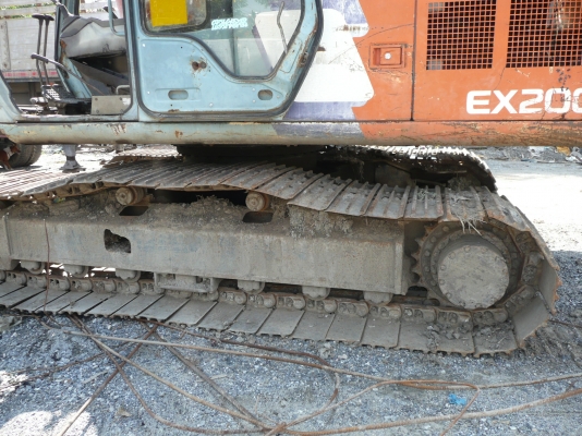 HITACHI  EX200-3 บูมยาว15เมตร พร้อมโป๊ะ