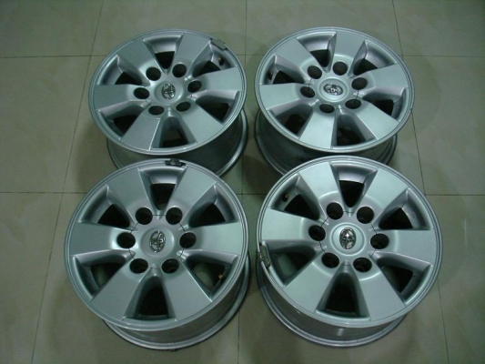 ขายแม็กติดรถ TOYOTA พรีรันเนอร์ ขอบ15" 6รู ราคา 6,400.- ขายแม็กติดรถ TOYOTA พรีรันเนอร์ ขอบ15" 6รู ราคา 6,400.-