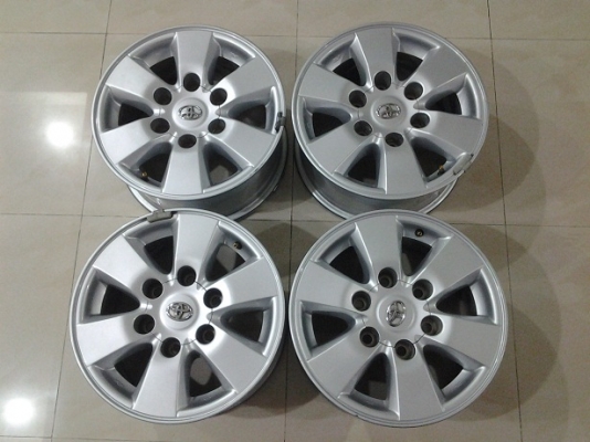 ขายแม็กติดรถ TOYOTA พรีรันเนอร์ ขอบ15" 6รู ราคา 6,400.- ขายแม็กติดรถ TOYOTA พรีรันเนอร์ ขอบ15" 6รู ราคา 6,400.-