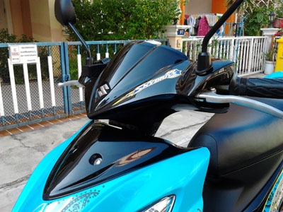 ขาย Suzuki Skydrive 2012 ตัว TOP ล้อแม็ก ลายใหม่ล่าสุด รถ 4 เดือนไมล์แท้ 4631 กม สภาพสวย