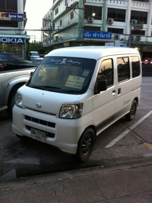 **ชลบุรี วิ่งดี ติดแก๊ส สภาพแจ่มๆ Minivan Daihatsu S320V**