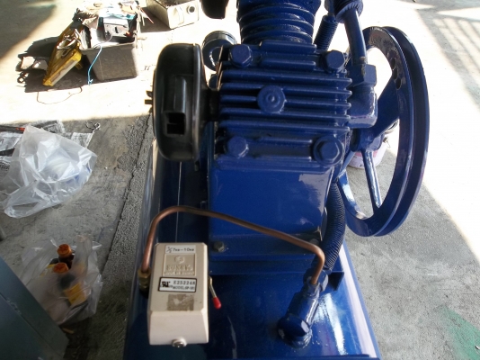 ขาย ปั๊มลม KAMA 2สูบ ขนาดถัง 125ลิตร สภาพใหม่