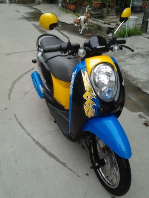 ขาย Scoopy i Fun ปี55 รถ(2เดือน) สีน้ำเงิน-ดำ 30,000 ด่วน