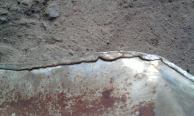 ขาย บังโคลนหลัง ชาลี เป็นเหล็ก งานตีครับ