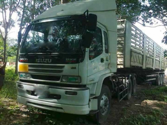รถอิซูซุ 10 ล้อหัวลาก GXZ  270 แรงม้า ปี 49 สนใจติดต่อ 081-6079515