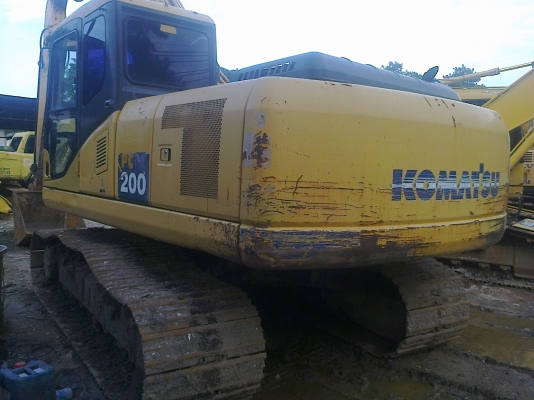 PC200-7 เล่มทะเบียนเต็ม รถสวยเดิมๆ โซ่ช่วงล่างสวย เครื่องแน่น