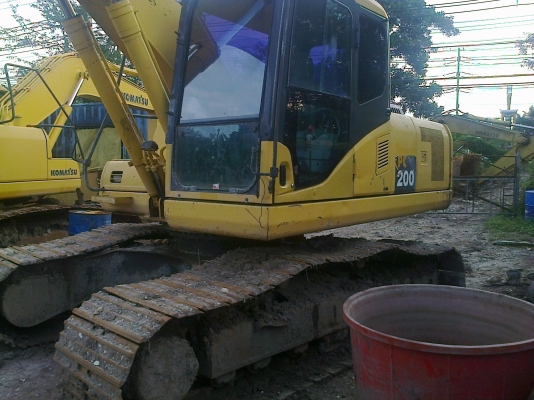 PC200-7 เล่มทะเบียนเต็ม รถสวยเดิมๆ โซ่ช่วงล่างสวย เครื่องแน่น