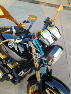 ///////// xjr 400 + ทะเบียน ของแต่งล้นๆ ของใหม่เกือบทั้งคัน ( เกือบป้ายแดง ) /////////