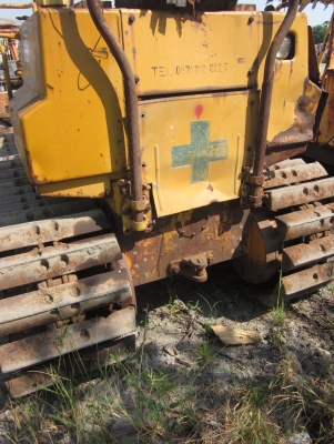 ขาย-รถแทรกเตอร์/ดันดิน KOMATSU D31P-16 ตีนสามเหลี่ยม มือสองนำเข้าจากญี่ปุ่น