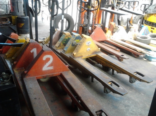 ขาย hand pallet truck ,มือหนึ่งและมือสอง