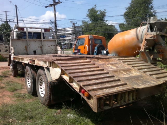 รถฮีโน่ 10 ล้อ ท้ายลาด 220 แรงม้า