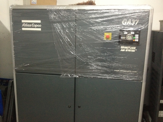 ปัมสกรู Atlas copco GA37 made in belgium