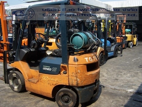 ขายรถ โฟล์คลิฟท์ TOYOTA รุ่น 7-FG15 ขายรถ โฟล์คลิฟท์ TOYOTA รุ่น 7-FG15