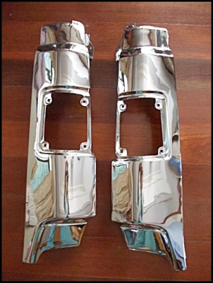 ขายแก้มข้างชุบโครเมี่ยมรถบรรทุก