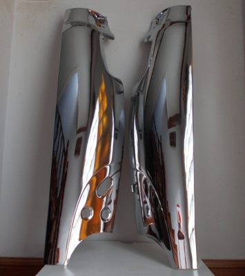 ขายแก้มข้างชุบโครเมี่ยมรถบรรทุก