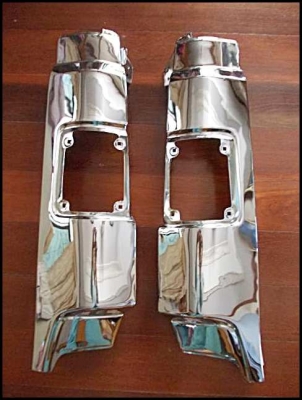 ขายแก้มข้างชุบโครเมี่ยมรถบรรทุก