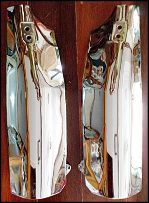 ขายแก้มข้างชุบโครเมี่ยมรถบรรทุก