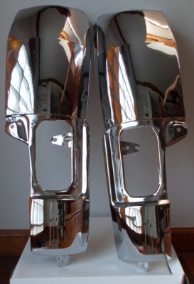 ขายแก้มข้างชุบโครเมี่ยมรถบรรทุก