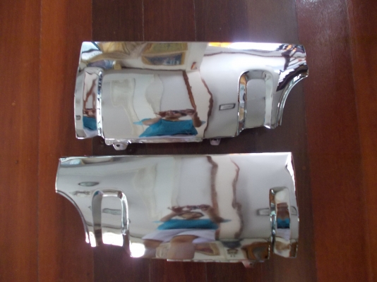 ขายแก้มข้างชุบโครเมี่ยมรถบรรทุก