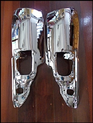 ขายแก้มข้างชุบโครเมี่ยมรถบรรทุก