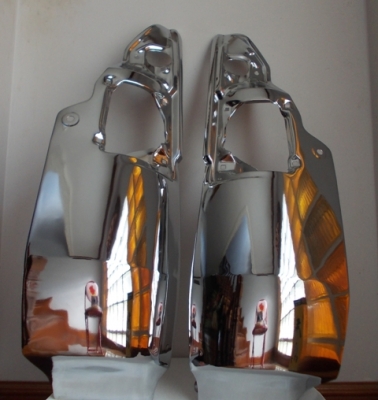 ขายแก้มข้างชุบโครเมี่ยมรถบรรทุก