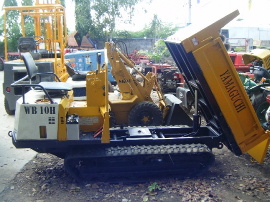 รถดั๊มนั่งขับตีนตะขาบ