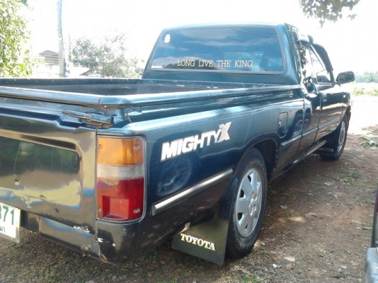 ขาย กระบะแค็ป ไมตี้เอ็กซ์ 2.5 ปี36/93 เครื่องแน่นๆ พ.พาวเวอร์ เครื่องเสียง ดอก10" ช่วงล่างแจ่ม คัสซีสวย สีดี มีแตกบ้าง ยางดี พื้นกระบะมีผุ พร้อมใช้งาน ***ขายแล้วครับ ขอบคุณ Truck2hand