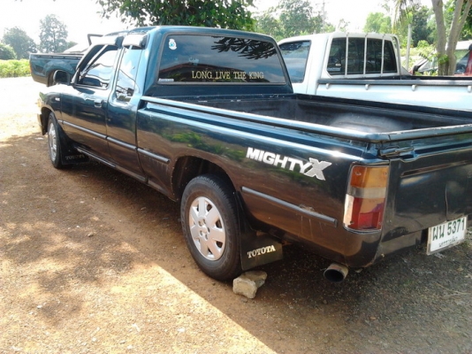 ขาย กระบะแค็ป ไมตี้เอ็กซ์ 2.5 ปี36/93 เครื่องแน่นๆ พ.พาวเวอร์ เครื่องเสียง ดอก10" ช่วงล่างแจ่ม คัสซีสวย สีดี มีแตกบ้าง ยางดี พื้นกระบะมีผุ พร้อมใช้งาน ***ขายแล้วครับ ขอบคุณ Truck2hand