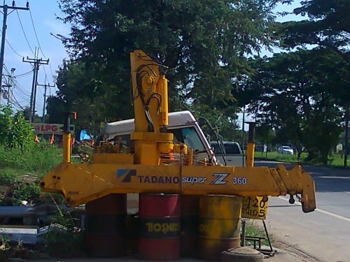 ขายด่วน!..เครน TADANO SUPER Z 360 สวยแกร่ง พร้อมใช้ มีใบเสร็จ.