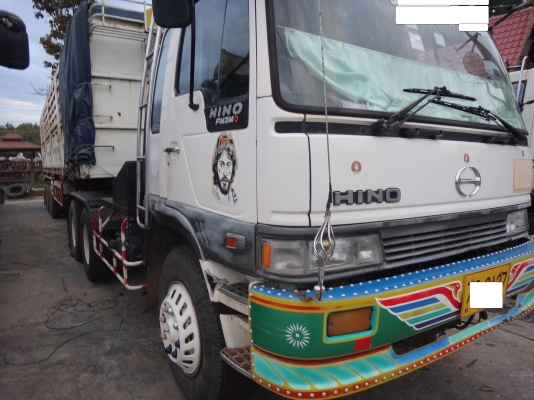 ขายด่วน  หัวลาก  10  ล้อสองเพลา  พร้อมหางคอก ยาว  12.50  เมตร  HINO  FM  3MF  240  พร้อมใช้งานตามปกติ