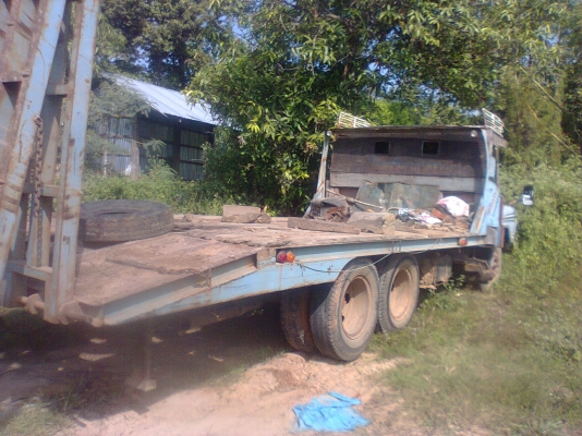 ขายเทเลอร์สิบล้อหางปลาใช้ขึ้แม๊คโคและรถเกี่ยว