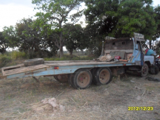 ขายเทเลอร์สิบล้อหางปลาใช้ขึ้แม๊คโคและรถเกี่ยว