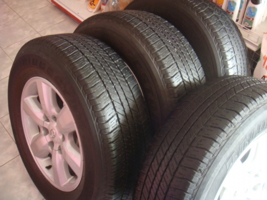ขายยาง 265/65/17 Bridgestone Dueler ปี 09 ขายยาง 265/65/17 Bridgestone Dueler ปี 09