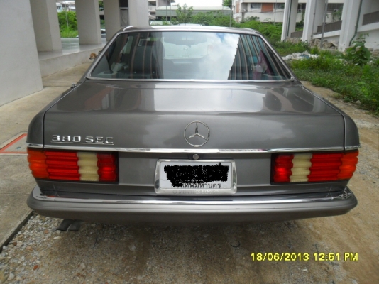 ขาย MERCEDES &ndash; BENZ,  S &ndash; CLASS   500 SEC.  ปี  1983สภาพดียุค 80 น่าเก็บหายาก