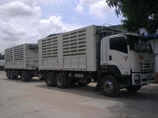 ขายรถ 22 ล้อพ่วงแม่-ลูกไม่ดัมพ์ ISUZU DECA 360 ปี 2554 ลูกพ่วง 3 คานแท้สามมิตรคอกเกษตร ราคา 3300000