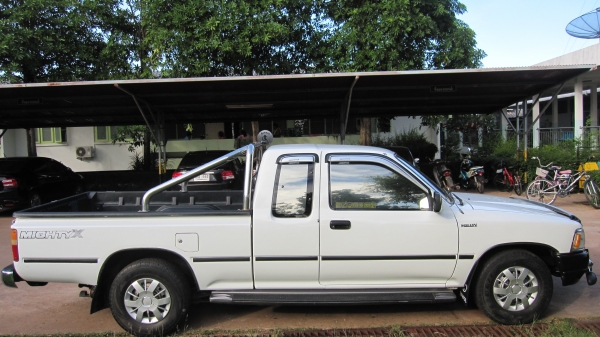 ขายไมตี้เอ็กรถบ้านเดิมๆสวยๆ  สภาพเหมือนพึ่งออกจากศูนย์เลยครับเครื่องเงียบกริบ แอร์ใหม่ล้างทั้งระบบคอมใหม่ตู้แอร์ใหม่เย็นจนหนาว กันชนหน้า+หลังใหม่+แม๊กลายเนอร์ใหม่ยางดอกเต็มพวงมาลัยพาเวอร์เครื่องเสียงใหม่จัดเต็มDVDชีดี+พาเวอแอมป์+กันสาดใหม่+กันแมลงใหม่+บัน