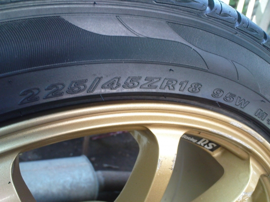 ขายแม๊ก advanr acing ra rs ขอบ18 หน้า 8.5 หลัง 9.5 พร้อมยาง ขายแม๊ก advanr acing ra rs ขอบ18 หน้า 8.5 หลัง 9.5 พร้อมยาง