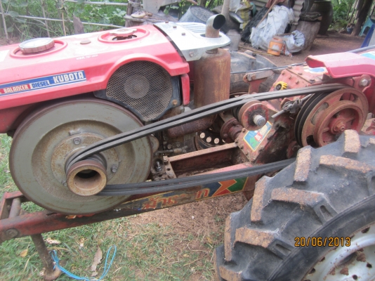 ขายรถไถนาเดินตาม(เก่าเก็บ)  KOBOTA  ET 110  พร้อมเทรนเลอร์ อุปกรณ์ครบ