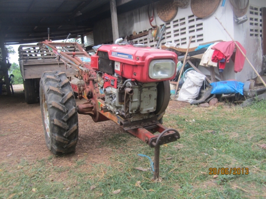 ขายรถไถนาเดินตาม(เก่าเก็บ)  KOBOTA  ET 110  พร้อมเทรนเลอร์ อุปกรณ์ครบ