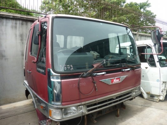 D872 หัวเก๋ง  HINO HITECH กว้าง ปีกนก หัวเก่าญี่ปุ่น