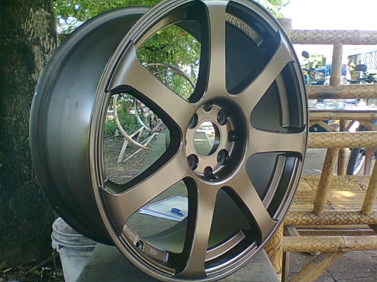 ขายแม็ก WORK 17X7 ครบชุด 4วง