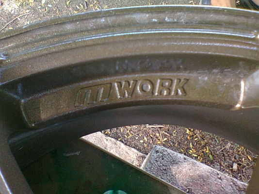 ขายแม็ก WORK 17X7 ครบชุด 4วง ขายแม็ก WORK 17X7 ครบชุด 4วง