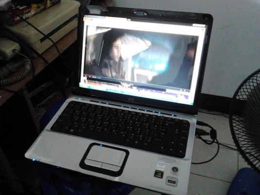 ขายโน๊ตบุค hp vailion dv 2500 พร้อมใช้งาน