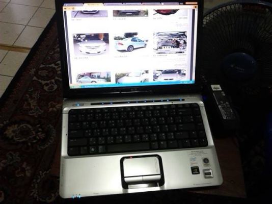 ขายโน๊ตบุค hp vailion dv 2500 พร้อมใช้งาน