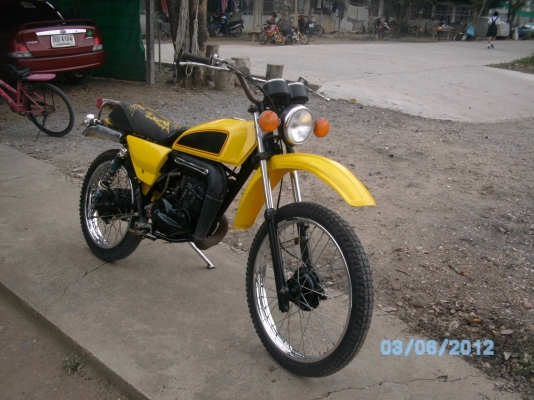 ขายรถมอเตอร์ไซร์วิบาก ไว้ลุยฝนซักคัน สภาพพร้อมใช้งานมีเล่มทะเบียน