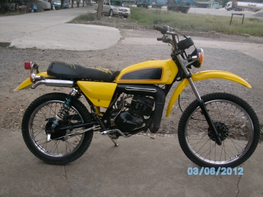 ขายรถมอเตอร์ไซร์วิบาก ไว้ลุยฝนซักคัน สภาพพร้อมใช้งานมีเล่มทะเบียน